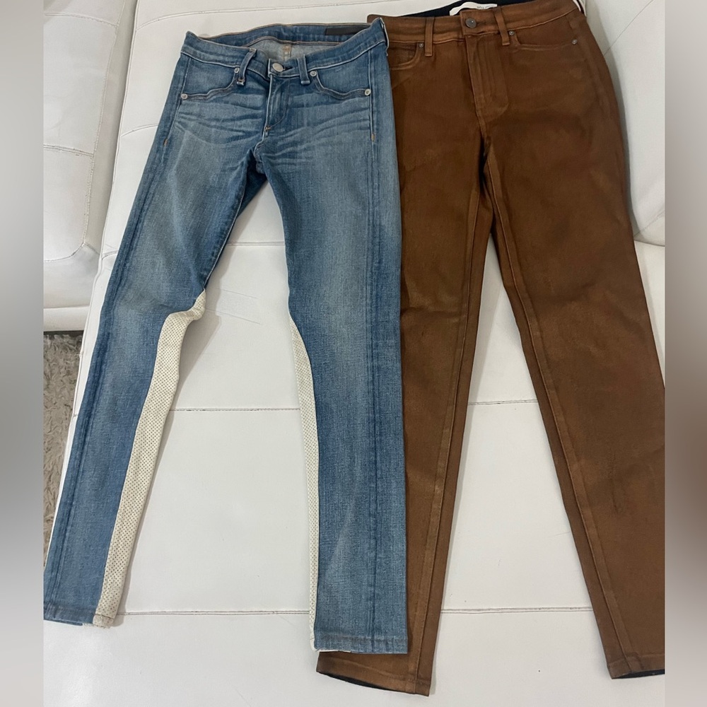 BUNDLE of two skinny jeans Ella Moss & Rag & Bone
